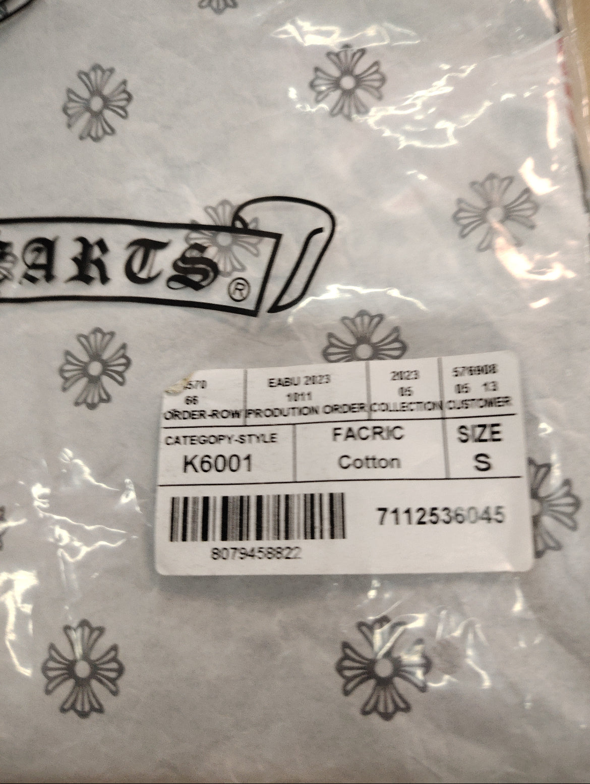 Chrome hearts t shirt
